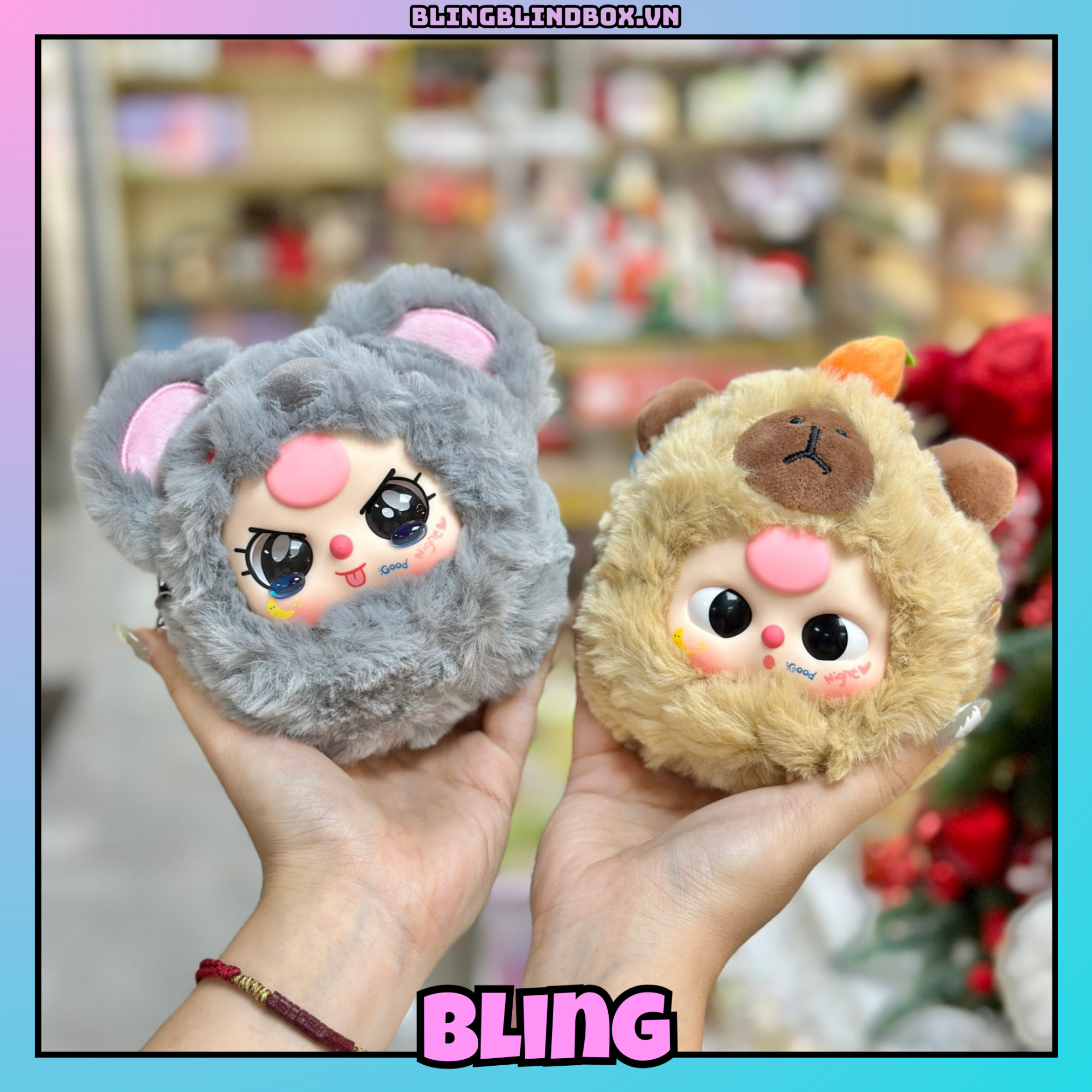 Baby Three - Year - Old Plush 2nd Generation Zipper Bag