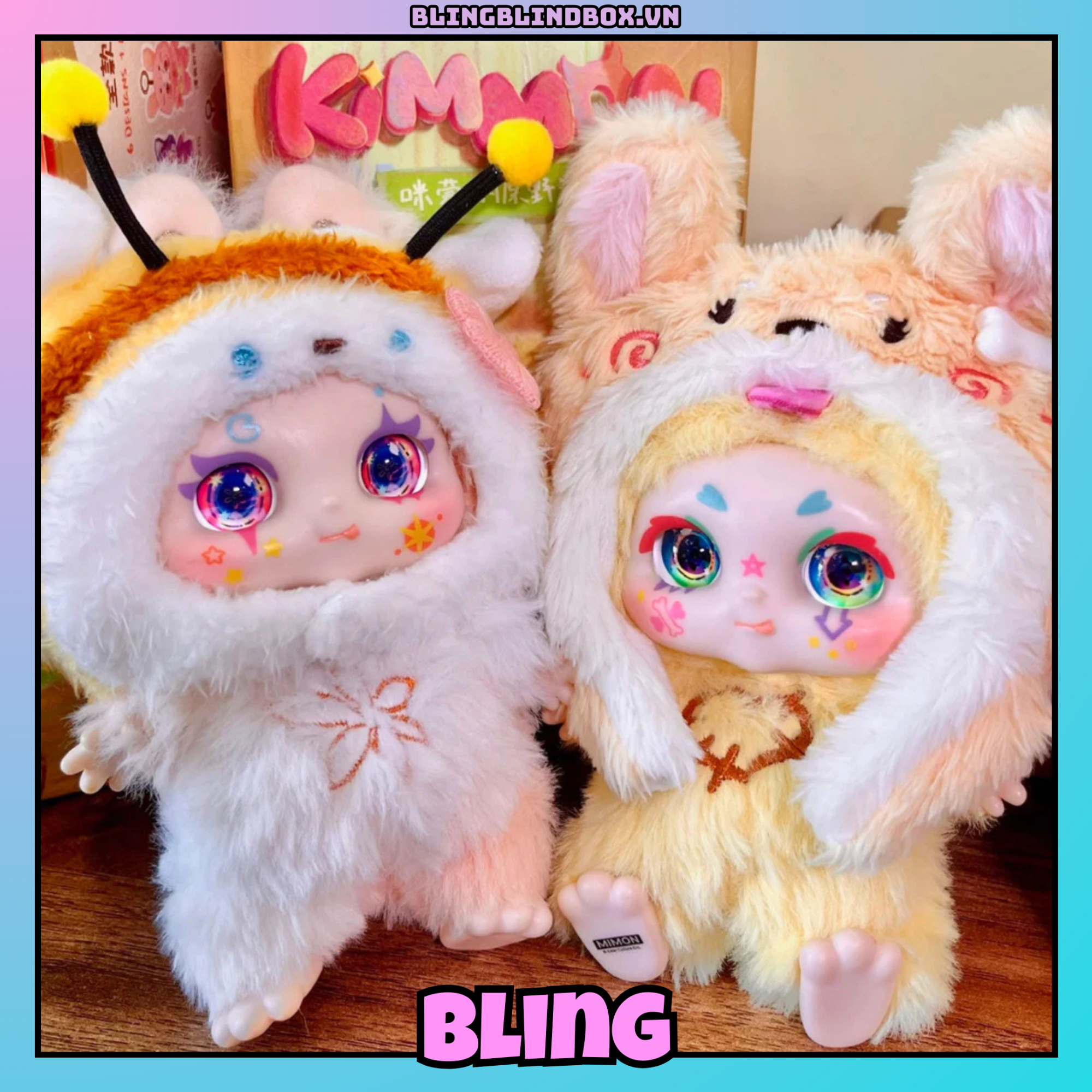 Yooki Plush Vinyl Blindbox - Take a Bite of the Bear Version 4