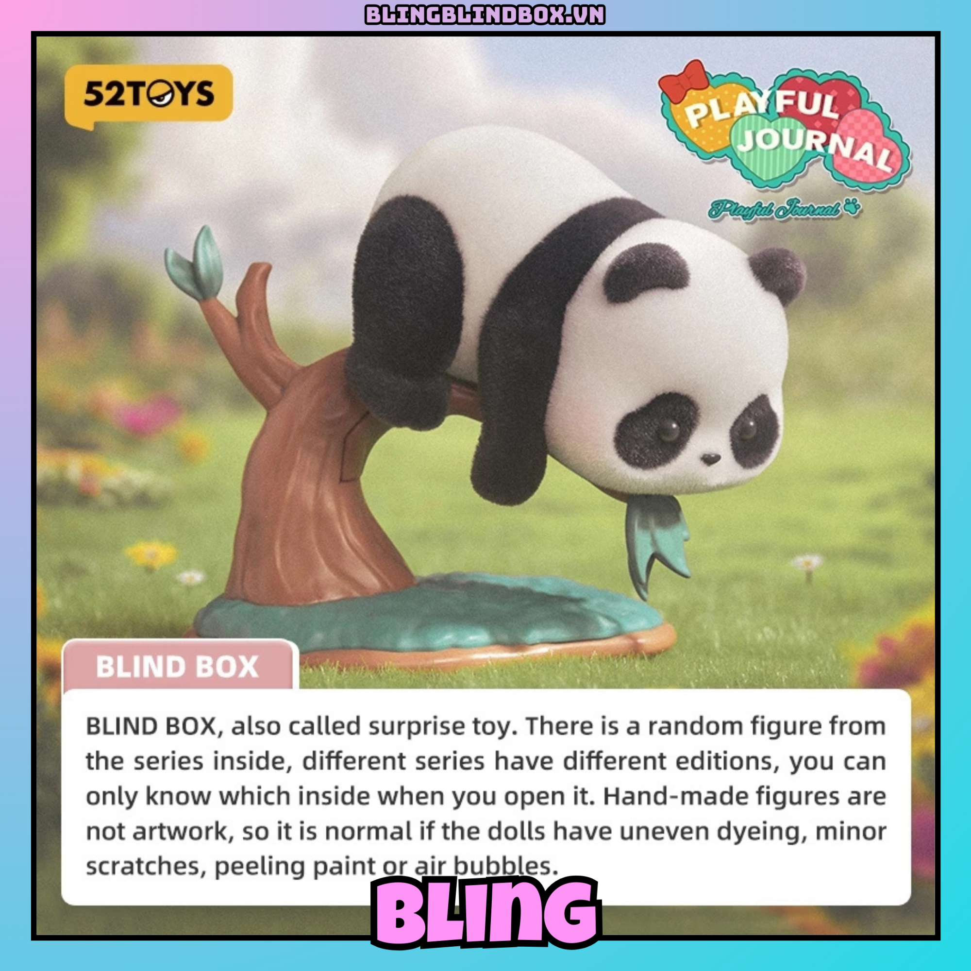 Panda Roll Playful Journal