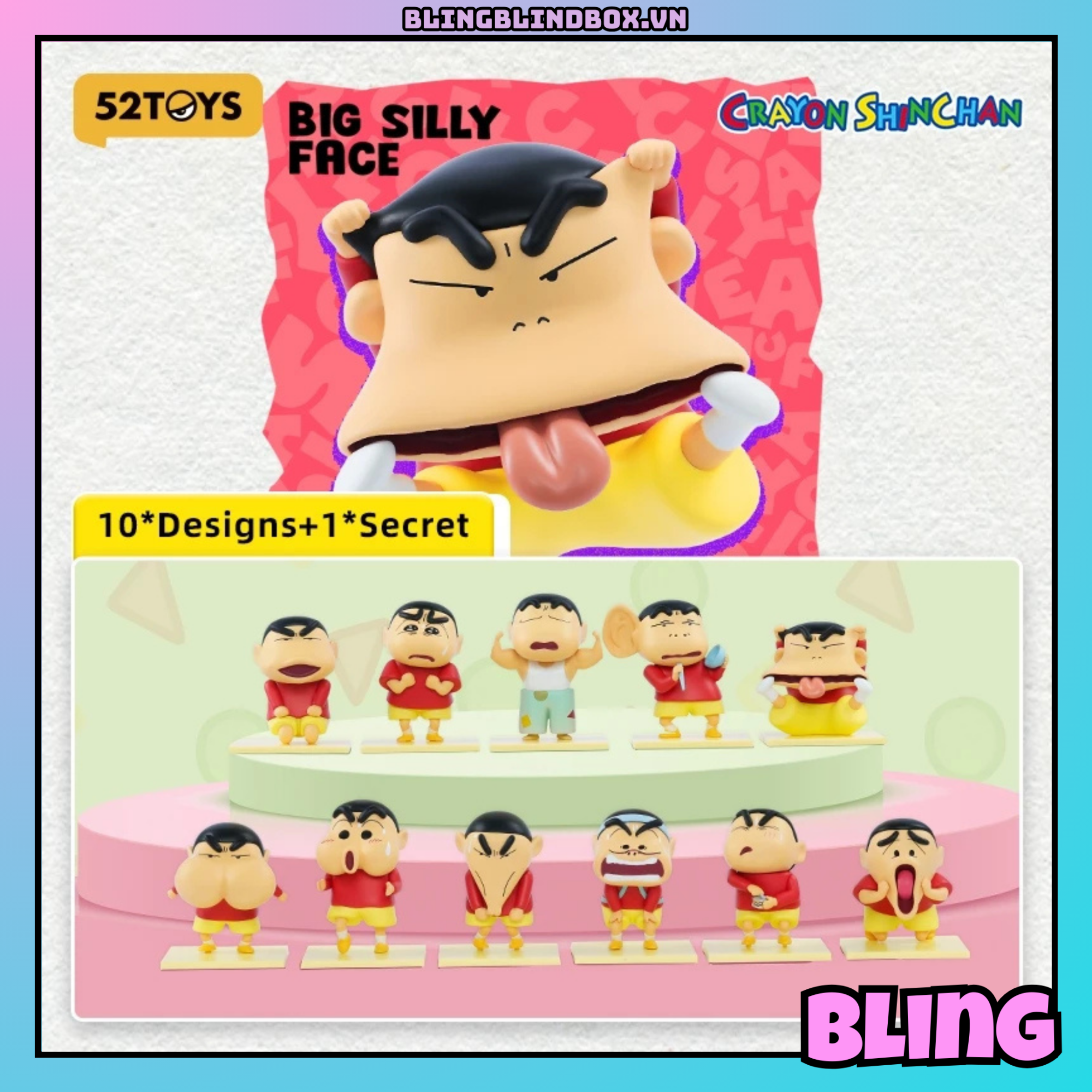 Comical Shinchan 52TOYS