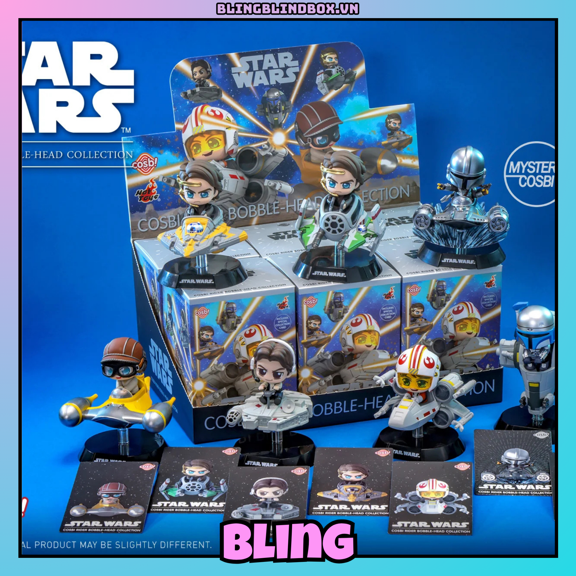 Star Wars - Star Wars Cosbi Rider Bobble-Head Collection (Series 2)