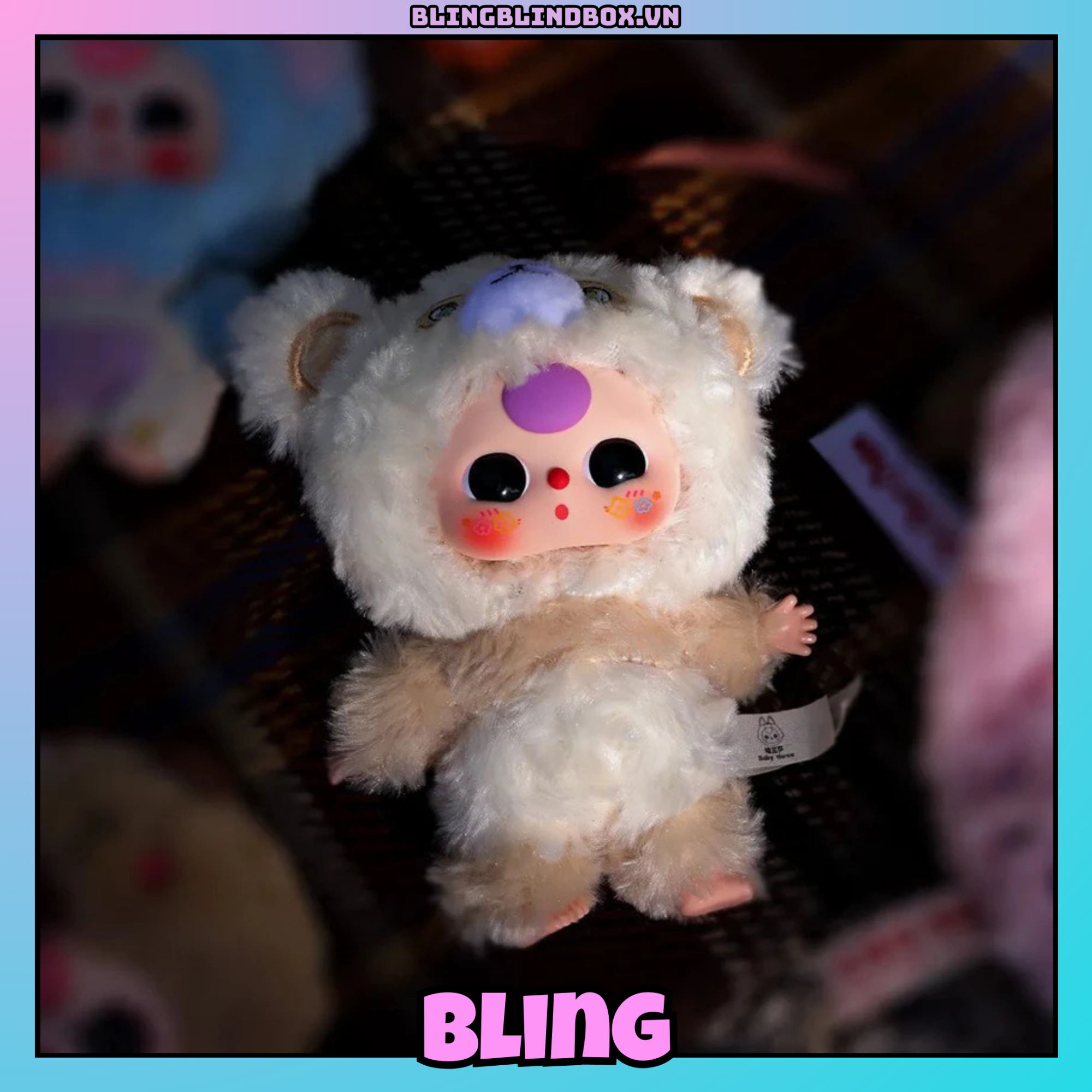 Baby Three V3 Mini De Lovely Series Plush