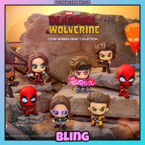 Deadpool & Wolverine Cosbi Bobble-Head Collection